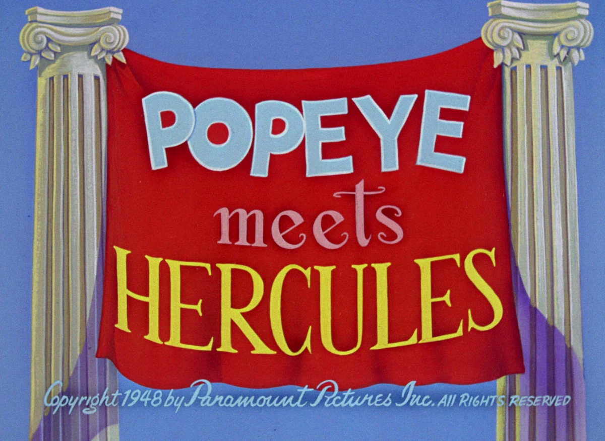 Popeye Meets Hercules Popeye the Sailorpedia Fandom