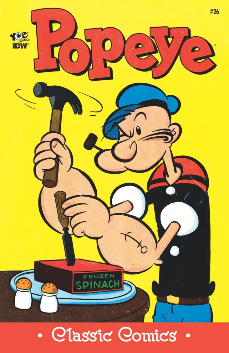 Popeye Classics (comic book)-IDW-No 26-Sep 2014 | Popeye the