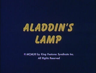 Popeye - Aladdin's Lamp - Title Card