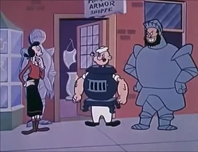 Popeye in the Oven