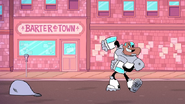 Cyborg becomes Popeye-like in Teen Titans Go!