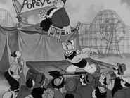 Popeye Strongman in King of the Mardi Gras