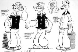 Popeye through the ages