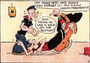 Ham, in his final speaking appearance for decades, feuds with Popeye over Olive (March 9, 1930)