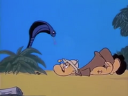 Popeye Sees a Cobra