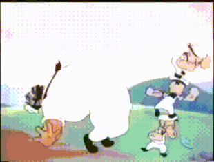 Nephews vs Bluto.gif