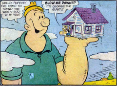 Georgie in Popeye Issue 52