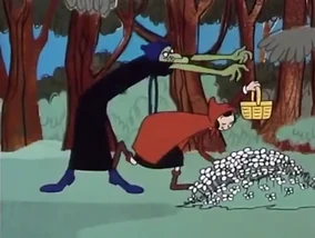The Sea Hag Tries to Steal Flowers From Olive