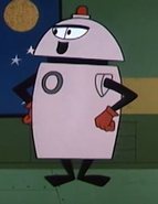 The Martian Robot from the episode "Ace of Space"