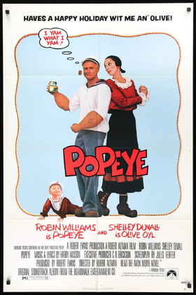 Popeye Movie Poster