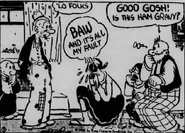 Ham disastrously reunites with Olive following yet another breakup (July 13, 1928)