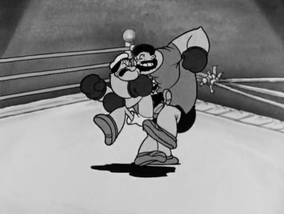 Bluto Boxes With Popeye