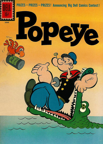 Popeye-Dell-No 59-May 1961 | Popeye the Sailorpedia | Fandom