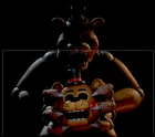 Render of Toy Freddy's Head being held by False Freddy