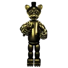 Gold Popgoes Figurine.