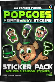 A pack of POPGOES Stickers.
