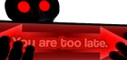 One of Stone's messages in the Cameras.