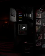 Opened Phone Chute in the South Office