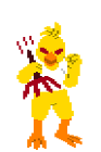 Corrupt Chica Attacking