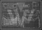 A greyprint of Blake's heart module.