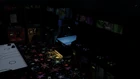 The final version of the initial design with a different carpet and lighting.