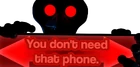 One of Stone's messages in the Cameras.