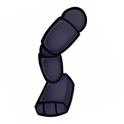 BlackrabbitRLegSticker.png (17 KB) Sticker of Blackrabbit's right leg.