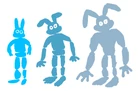 Early Concept Art of False Bonnie.