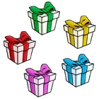 Christmas Presents (There are five, one for each present)