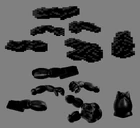POPArcadeBlackrabbitPieces.png (118 KB) Blackrabbit's pieces overworld sprites, along with reference images
