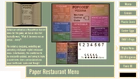 Menu Concepts in the Extras