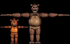False Freddy's T-Pose, alongside Toy Freddy