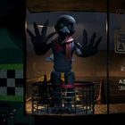 Ditto, but with his eyes.