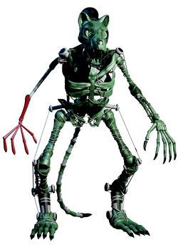 Nightmare Chica Model Showcase - [FNaF 4 Blender] by