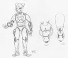 Sketch version with alternate tail