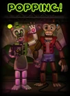 A poster featuring Generated POPGOES and Chase the Monkey.