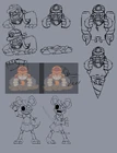Concept Art for Morse and Prototype Manora