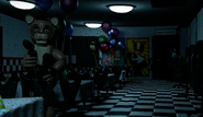 Popgoes holding the Blackrabbit's head (With Blake).