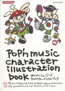 pop'n music character illustration book AC 18~19 hello Pop'n music, wii and portable