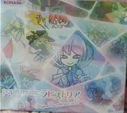 Ranma with other characters as she appears on Pop'n music Lapistoria Original Soundtrack Vol.2.