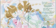 Mimi and Nyami in the booklet of PON's album Power Of Nature