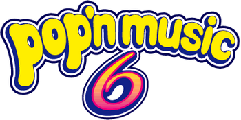 Pop'n Music 6 logo