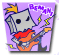 B. Bone on the Bemani category icon for Pop'n Music 17 THE MOVIE