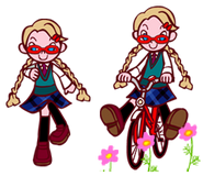 Risette's appearance in Pop'n Music Lapistoria