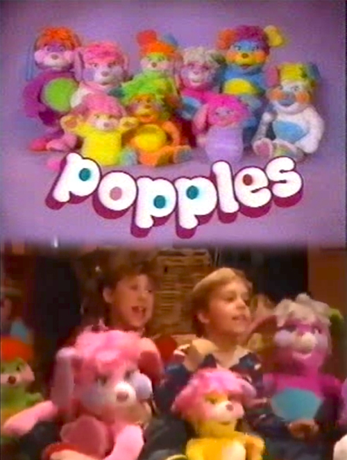 Popples vintage anni 80