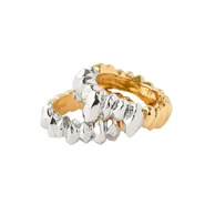 Spike Teeth Ring (Silver&Gold) ($139.53 USD)