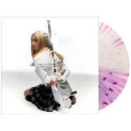 Zig Ultra Clear/White Split w/ Purple Splatter Vinyl