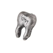 Tooth Pierced Earring [Antique Silver] (1 Piece) ($46.51 USD)