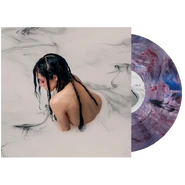 Clear with Red/Blue/Black Marble Vinyl