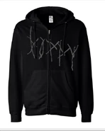 I DISAGREE ZIP UP HOODIE ($45.00 USD)
